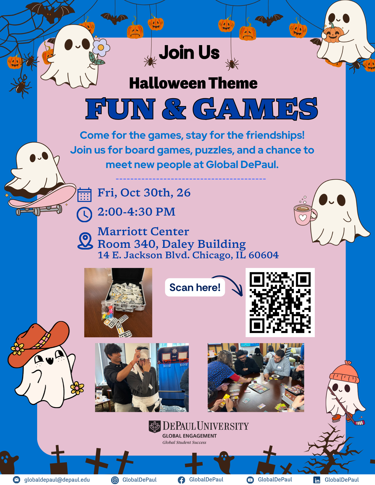 Fun & Games with Global DePaul